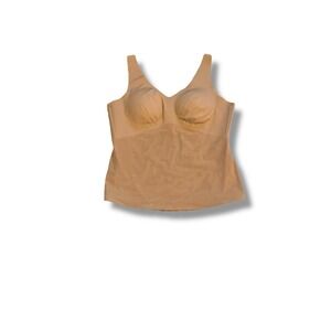 Honeylove Women‎ Size 3X Liftwear Shaping Tank Top Tan Nude Slimming Comfort
